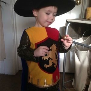 4T-5T 4T-5T Musketeer HALLOWEEN Costume & Hat
